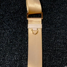 Load image into Gallery viewer, SPORTY BEIGE ADJUSTABLE BANDOULIERÉ STRAP &amp; GOLD CHAIN
