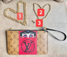 Load image into Gallery viewer, LV NEVERFULL WRISTLET 3-PIECE CONVERSION KIT
